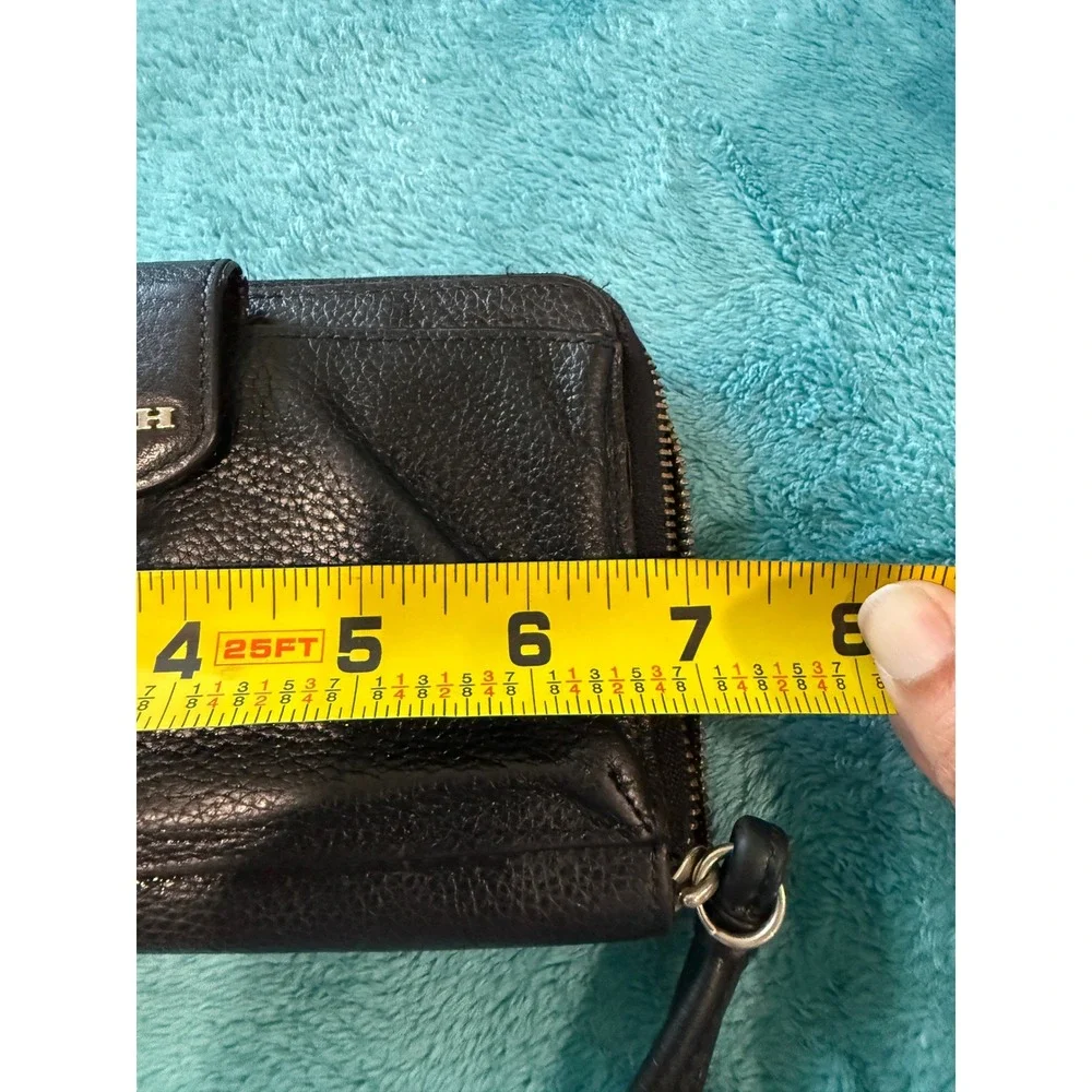 Coach pebbled leather